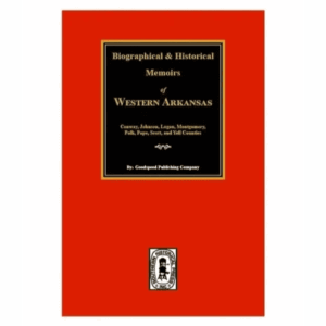 Red book cover, "Western Arkansas" title.