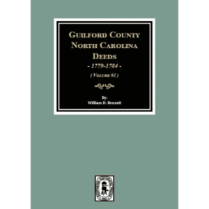 Guilford County deeds book cover.