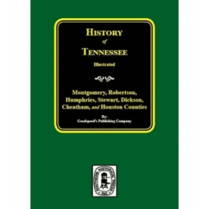 History of Tennessee book cover.