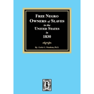 Book cover: Free Negro Owners of Slaves.