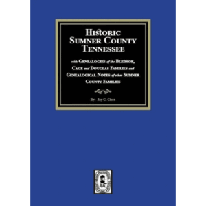 Blue book cover titled "Historic Sumner County Tennessee".