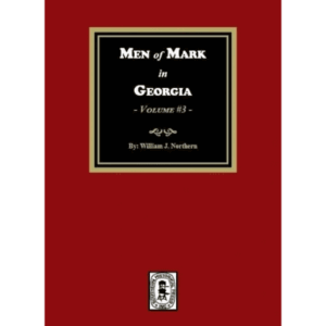 Red book cover, "Men of Mark" title.
