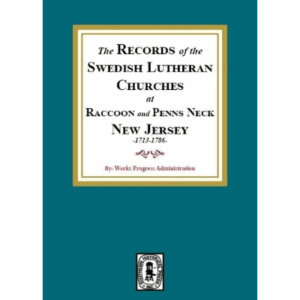 Book cover, Swedish Lutheran Churches Records.