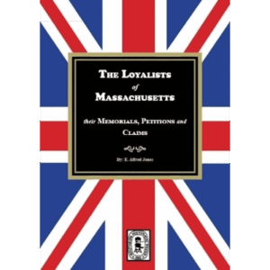 Book cover with British flag background.