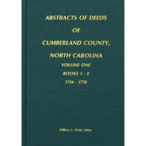 Book cover of Cumberland County deeds abstracts.