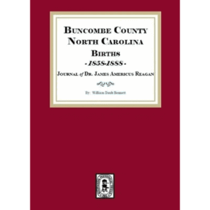 Buncombe County Births Journal Cover.
