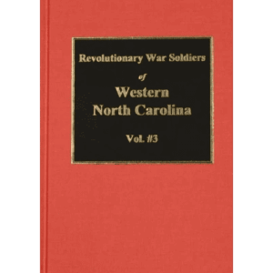 Red book, Revolutionary War Soldiers, Volume 3.