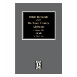Bible Records from Barbour County Alabama cover.