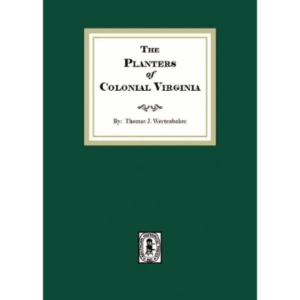 Green book cover titled "The Planters of Colonial Virginia".