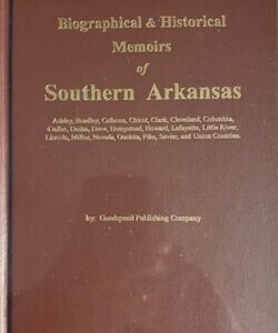 Cover of a book titled 'Memoirs of Southern Arkansas'.