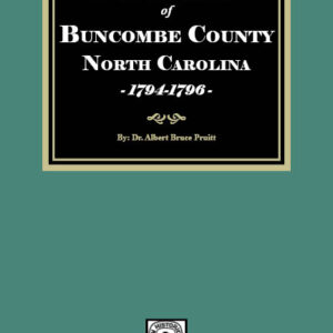 Land Entries of Buncombe County, North Carolina, 1794-1796
